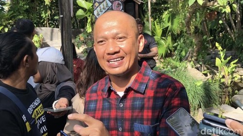 Komisioner KPU Bali, I Gede John Darmawan, Jumat (12/7/2024). (Ida Bagus Putu Mahendra/detikBali)