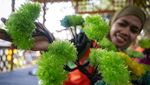 Limbah Plastik Disulap Jadi Tanaman Hias Cantik
