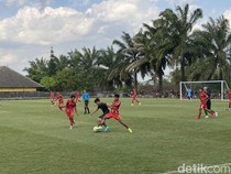 PSS Sleman Libas Tim PON Sumut 7-2 di Uji Coba Perdana