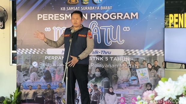 Launching Mawatu di Samsat Surabaya Barat