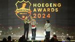 Momen Iptu Made Ambo Terima Hoegeng Awards 2024 Polisi Berdedikasi