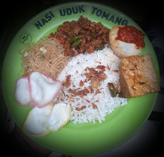 Nasi uduk di Jakarta Barat