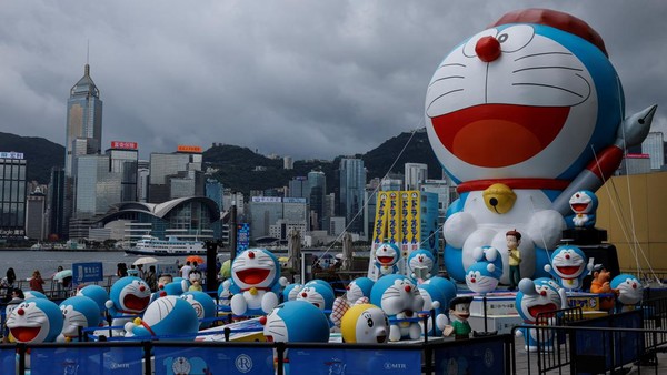 Menjelajahi Dunia Doraemon and Friends di Hong Kong