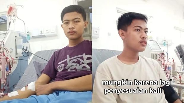 Pemuda gagal ginjal kronis.