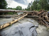 Penampakan Sisa-sisa Kerusakan Akibat Badai Beryl di Vermont