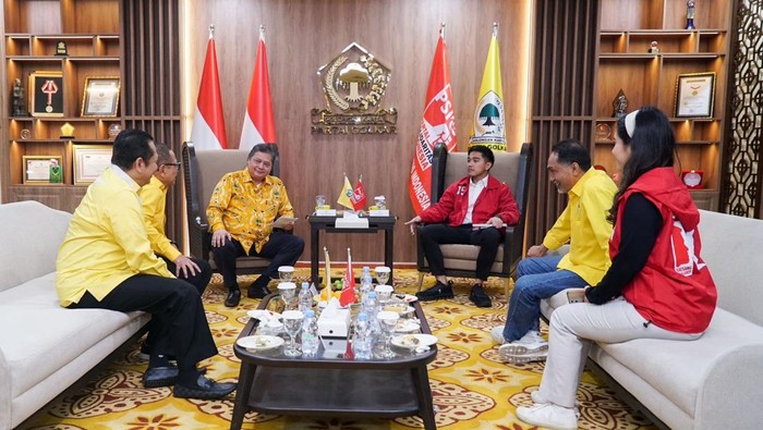 Pertemuan Partai Golkar dengan PSI
