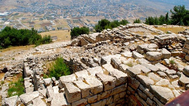View from atop Mt. Gerizim