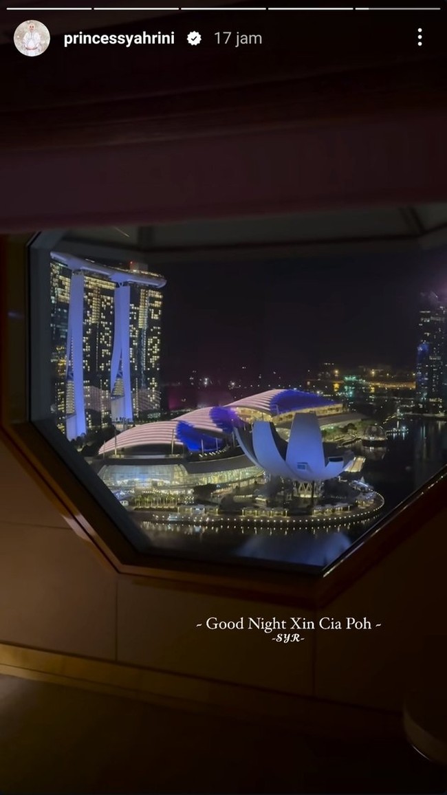 Dari unggahan-unggahannya terlihat jika hotel tempat Syahrini dan Reino Barack menginap cukup mewah. Sayangnya Syahrini tak menyebutkan secara jelas di hotel apa dirinya dan sang suami menginap. Foto: Instagram/@princessyahrini