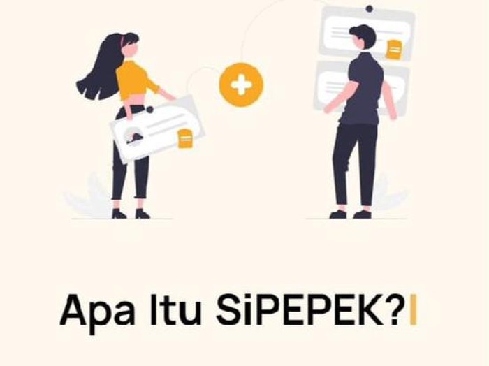 Tangkapan layar tampilan aplikasi SiPepek