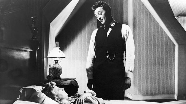 Cuplikan adegan dalam film The NIght of the Hunter.