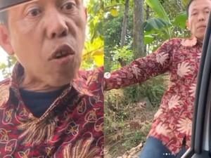 Bukan Ketua, Pria Arogan Tendang Mobil Warga Cuma Anggota PP Biasa