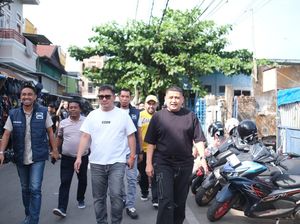 Appi Bareng Ketua Demokrat Makassar Temui Warga di Paotere, Sinyal Koalisi?