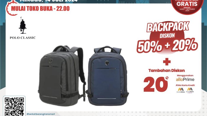 Beli Tas di Transmart Full Day Sale Diskonnya Gede-gedean
