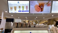 Untuk menjaga kualitas kopi yang ditawarkan, Blu Shaak di Indonesia menggunakan bahan-bahan yang didatangkan langsung dari Korea Selatan. Foto: detikcom/Riska Fitria