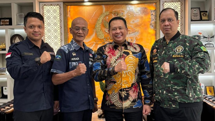HIPAKAD, PPPAU, dan FKPPAL sosialisasi 4 pilar dengan Ketua MPR Bamsoet