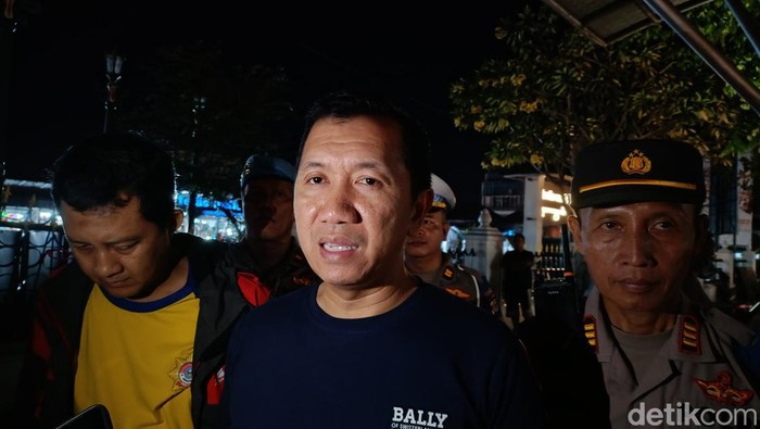 Kapolresta Jogja Kombes Aditya Surya Dharma saat ditemui di kawasan Teras Malioboro 2, Sabtu (13/7/2024).