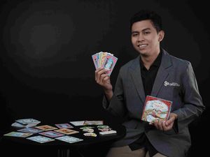 Kreatif! Mahasiswa STIKOM Surabaya Bikin Permainan Kartu untuk Belajar Ilmu Tajwid