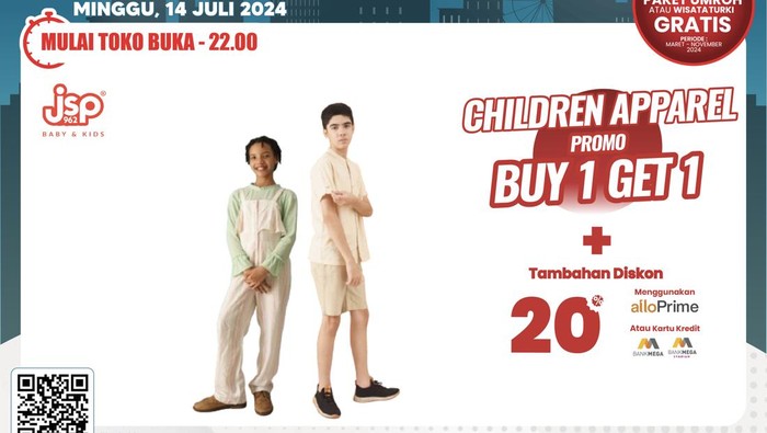 Sayang Anak, Beli Baju Anak di Transmart Full Day Sale Ada Diskon Jumbo