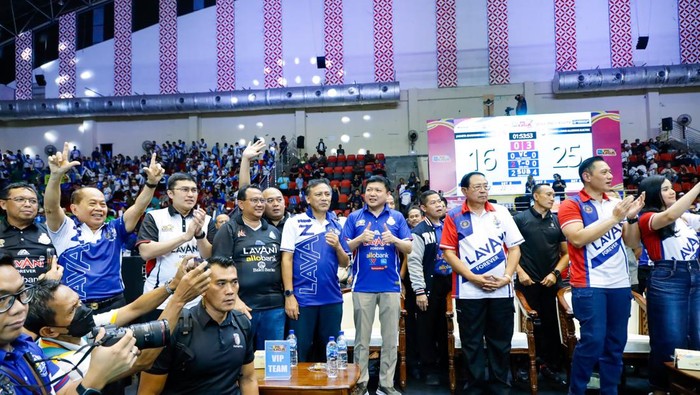 Syarief Hasan Nonton Proliga