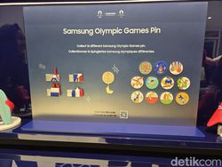 Mengintip Semarak Olimpiade Paris 2024 di Toko Samsung