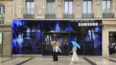 Mengintip Semarak Olimpiade Paris 2024 di Toko Samsung