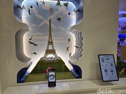 Mengintip Semarak Olimpiade Paris 2024 di Toko Samsung