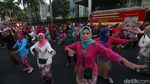 5.000 Perempuan Ikuti Flashmob Kebaya di Bundaran HI