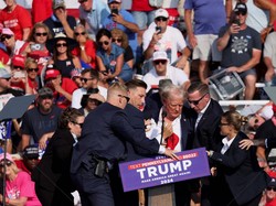 Donald Trump Ditembak Sniper, Kok Bisa Secret Service Kecolongan?