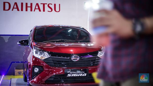 Daihatsu Sigra. (CNBC Indonesia/Tias Budiarto)