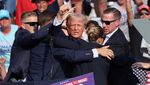 Detik-detik Donald Trump Ditembak hingga Dievakuasi
