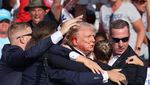 Detik-detik Donald Trump Ditembak hingga Dievakuasi