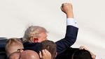 Detik-detik Donald Trump Ditembak hingga Dievakuasi