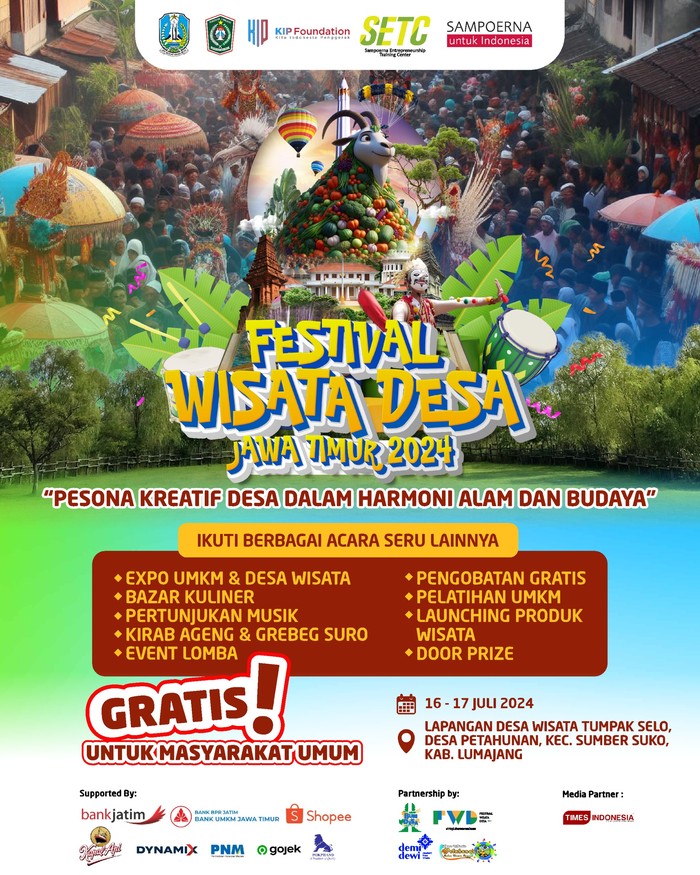 Festival Wisata Desa Jawa Timur 2024 di Lumajang