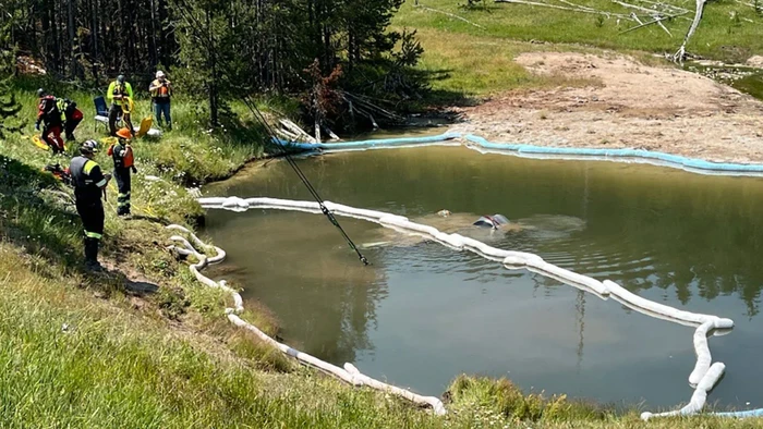 Geyser di Taman Nasional Yellowstone