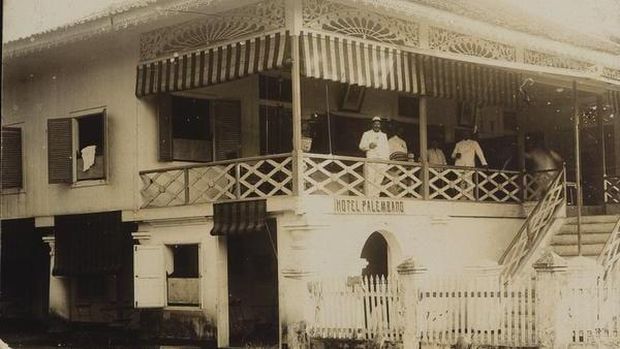 Hotel Palembang pada tahun 1906