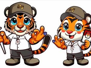 Maskot Pilgub Lampung Didesain Ulang, Harimau Genggam Paku dan Surat Suara