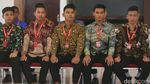 Momen Anggota Paskibraka Pusat Potong Rambut