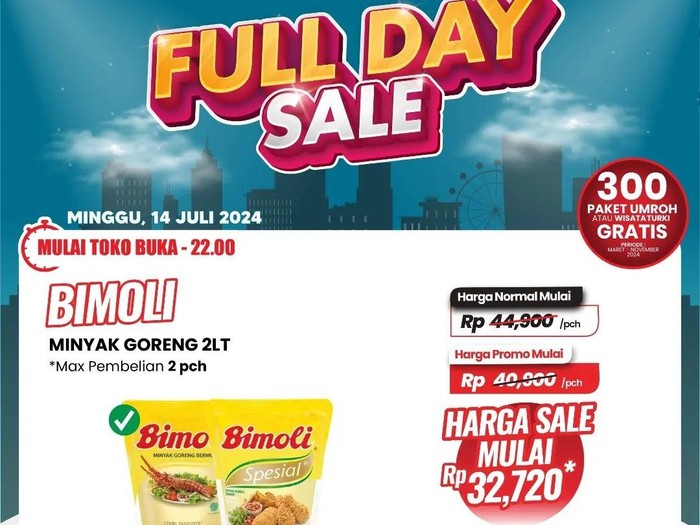Promo Full Day Sale Transmart Medan