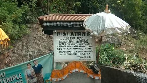 Pura Goa Giri Putri. (Foto: Istimewa)