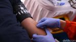 Ratusan Orang Ikut Donor Darah di Jakarta