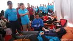 Ratusan Orang Ikut Donor Darah di Jakarta
