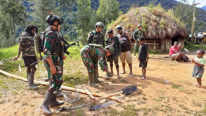 Satgas TNI Buaya Putih. (Dok. istimewa)