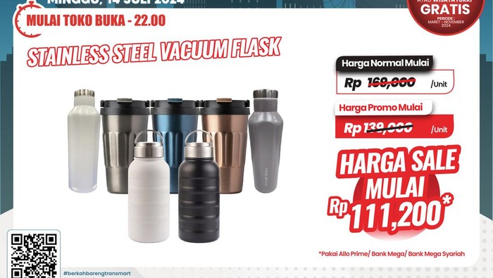Transmart Full Day Sale produk Tumbler