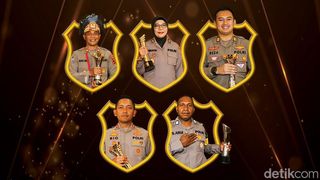 Sosok 5 Polisi Teladan Penerima Hoegeng Awards 2024