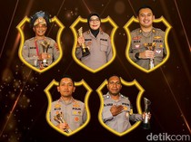 Sosok 5 Polisi Teladan Penerima Hoegeng Awards 2024