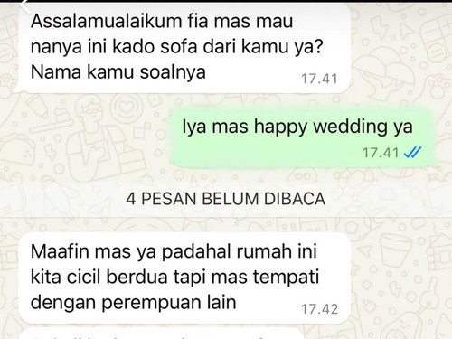 Beredar curhatan viral wanita sudah membeli dan cicil rumah bersama pasangan, berakhir putus.