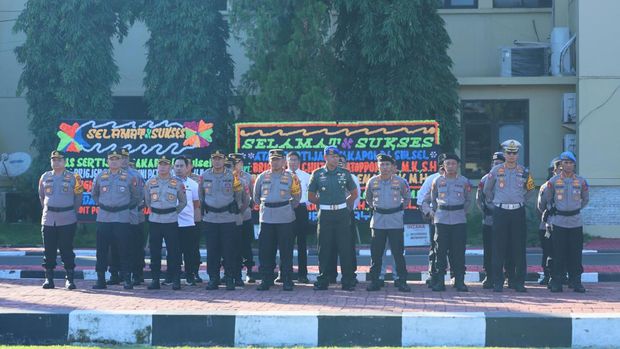 Apel Gelar Pasukan Operasi Patuh 2024 Polda Sulsel. Dokumen Istimewa