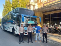 Viral Bus Widji Ngeblong di Jalan Nasional Lamongan, Sopirnya Diamankan