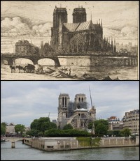 Foto Lukisan vs Kenyataan