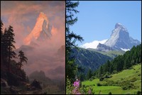 Foto Lukisan vs Kenyataan